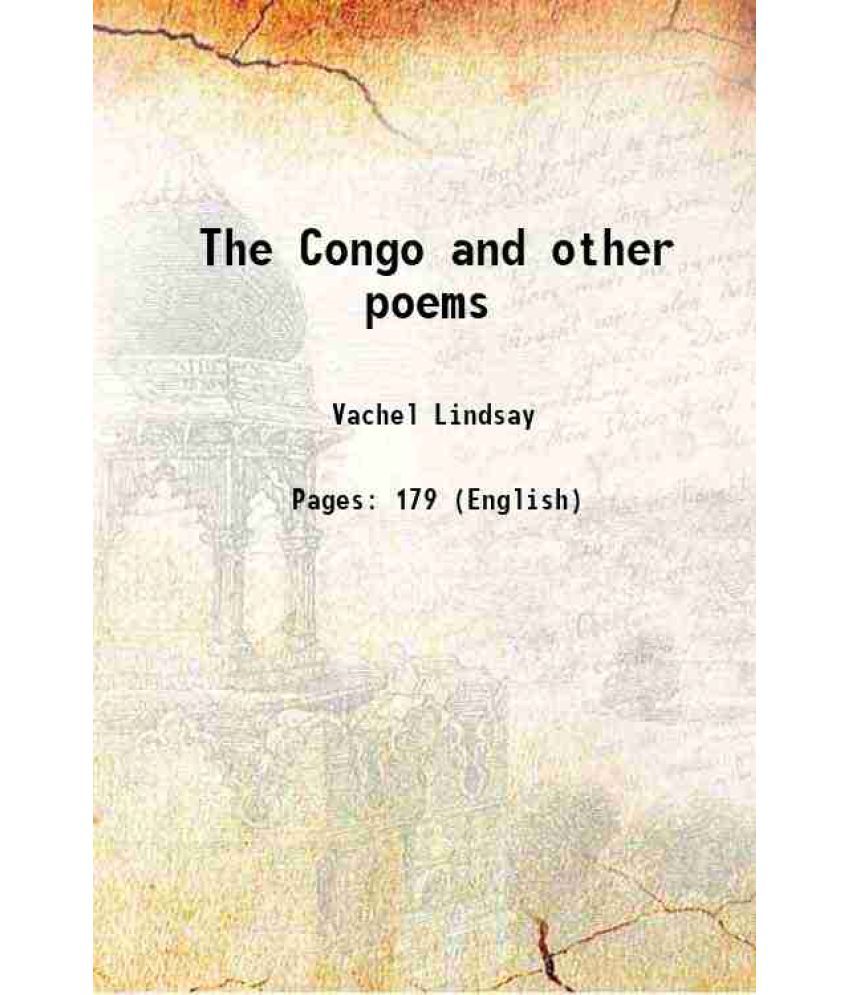     			The Congo and other poems 1922 [Hardcover]
