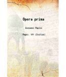 Opera prima 1918