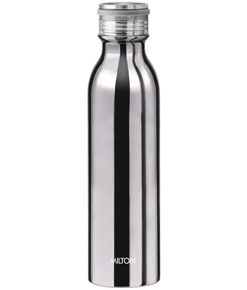 Milton Glassy 750 Thermosteel Water Bottle with Drinking Cup Lid, 750 ml