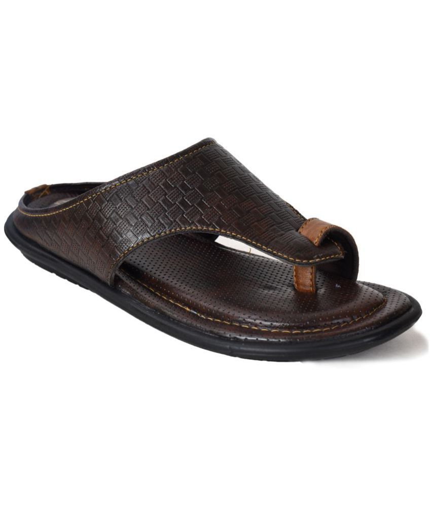     			Ajanta - Brown Men's Sandals