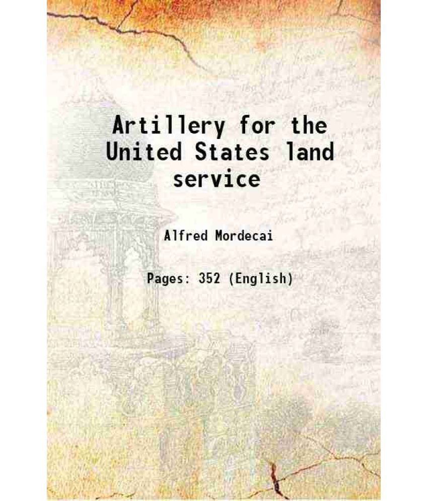     			Artillery for the United States land service 1849