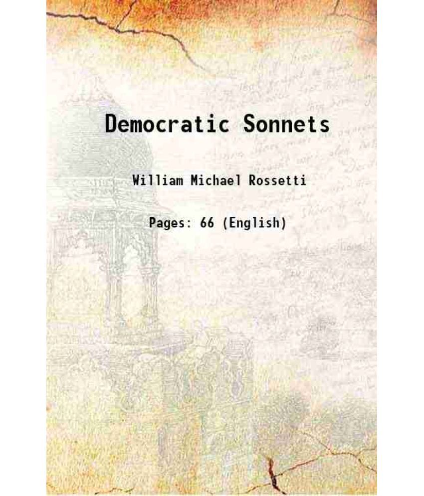     			Democratic Sonnets 1907