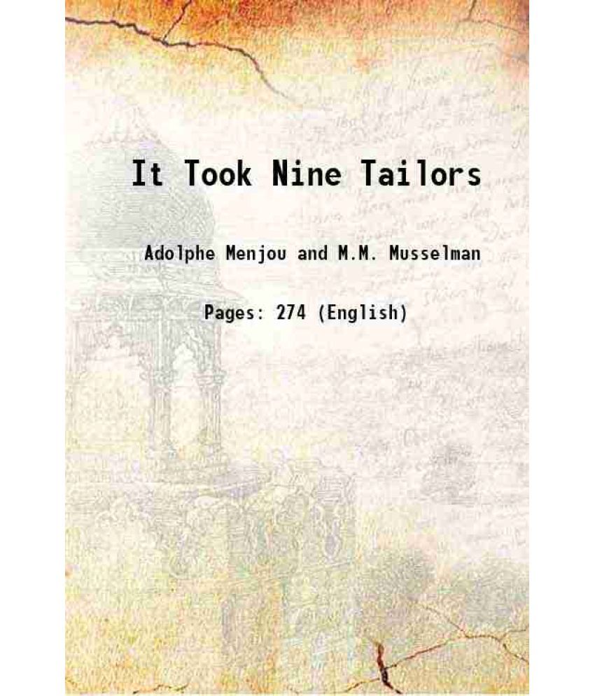     			It Took Nine Tailors 1948