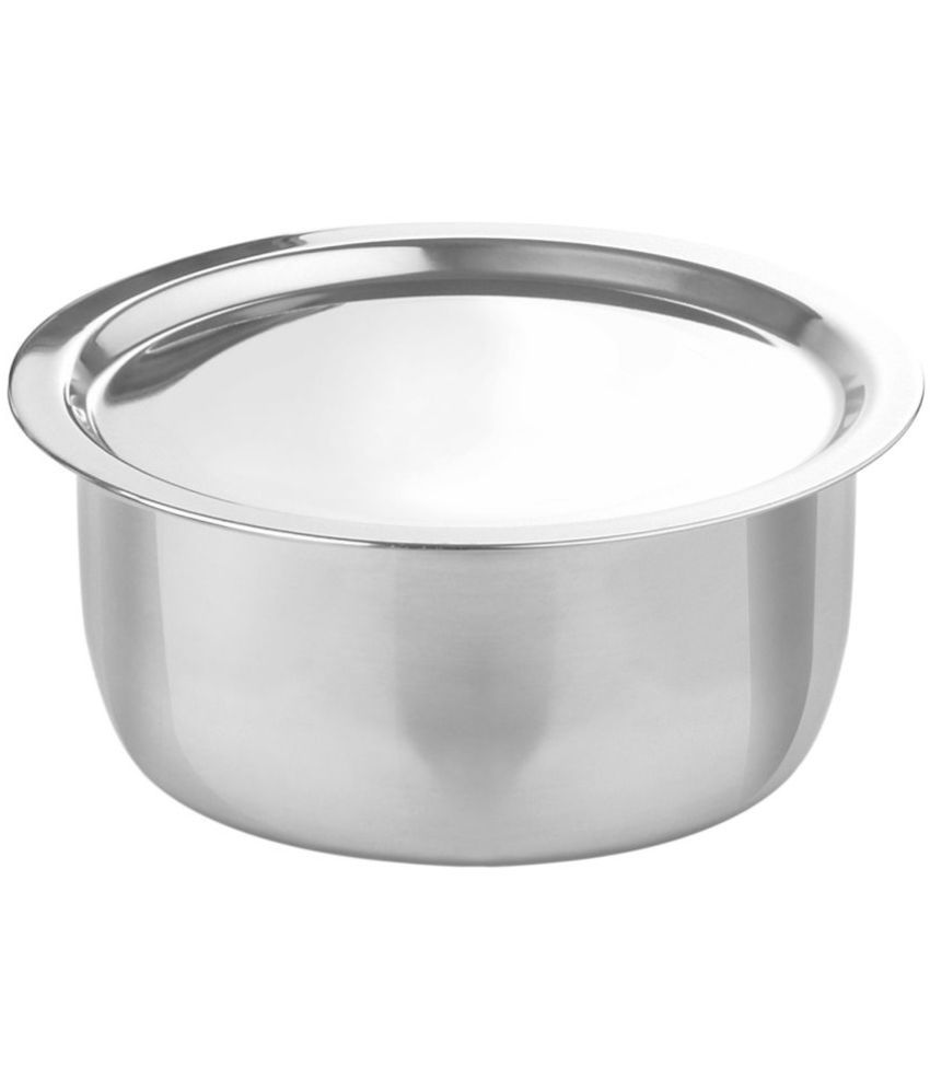     			Milton Pro Cook Triply Stainless Steel Tope With Lid, 14 cm / 1.1 Litre