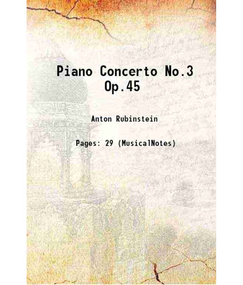     			Piano Concerto No.3 Op.45 1858