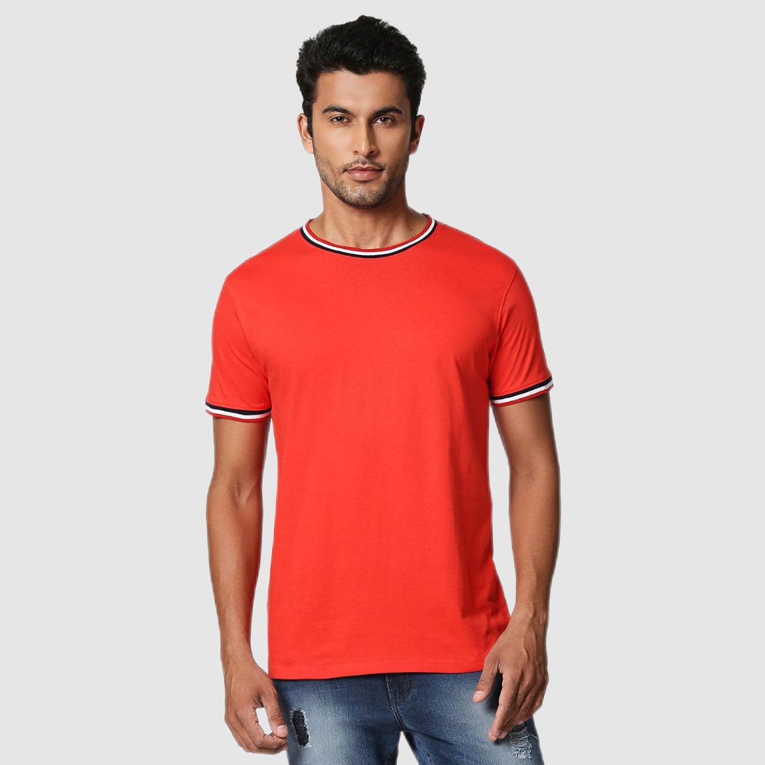     			Bewakoof - Multicolor Cotton Regular Fit Men's T-Shirt ( Pack of 1 )