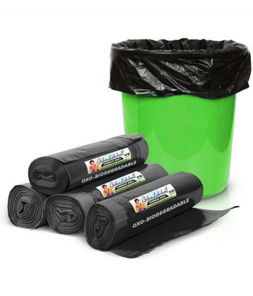     			GrihaLakshmi - Black Bio Degradable Dustbin and Garbage bags