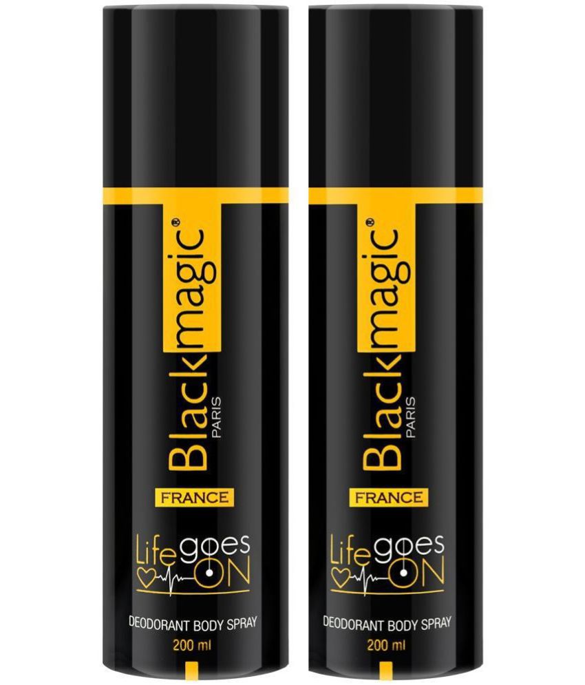 JBJ - Black Magic Paris Deodorant Spray for Men,Women 200 ml ( Pack of 2 ):  Buy JBJ - Black Magic Paris Deodorant Spray for Men,Women 200 ml ( Pack of  2 ) at Best Prices in India - Snapdeal