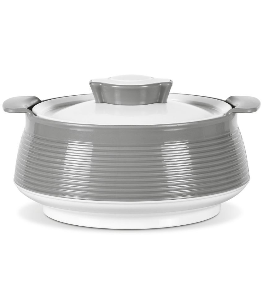     			Milton Venice 1000 Insulated Inner Stainless Steel Casserole, 850 ml, Grey | BPA Free | Food Grade | Easy to Carry | Easy to Store | Ideal For Chapatti | Roti | Curd Maker