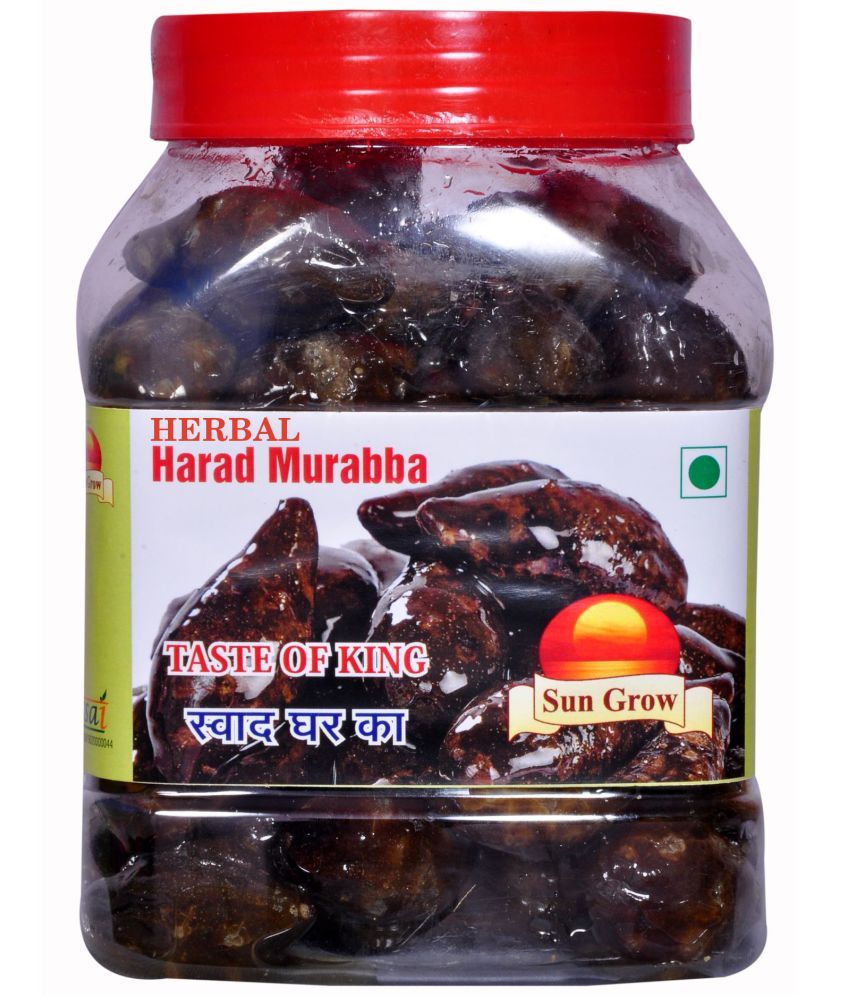     			Sun Grow Home Made Herbal Handmade Organic Black Harad Murabba (Digestive Pack) Pickle 1 kg