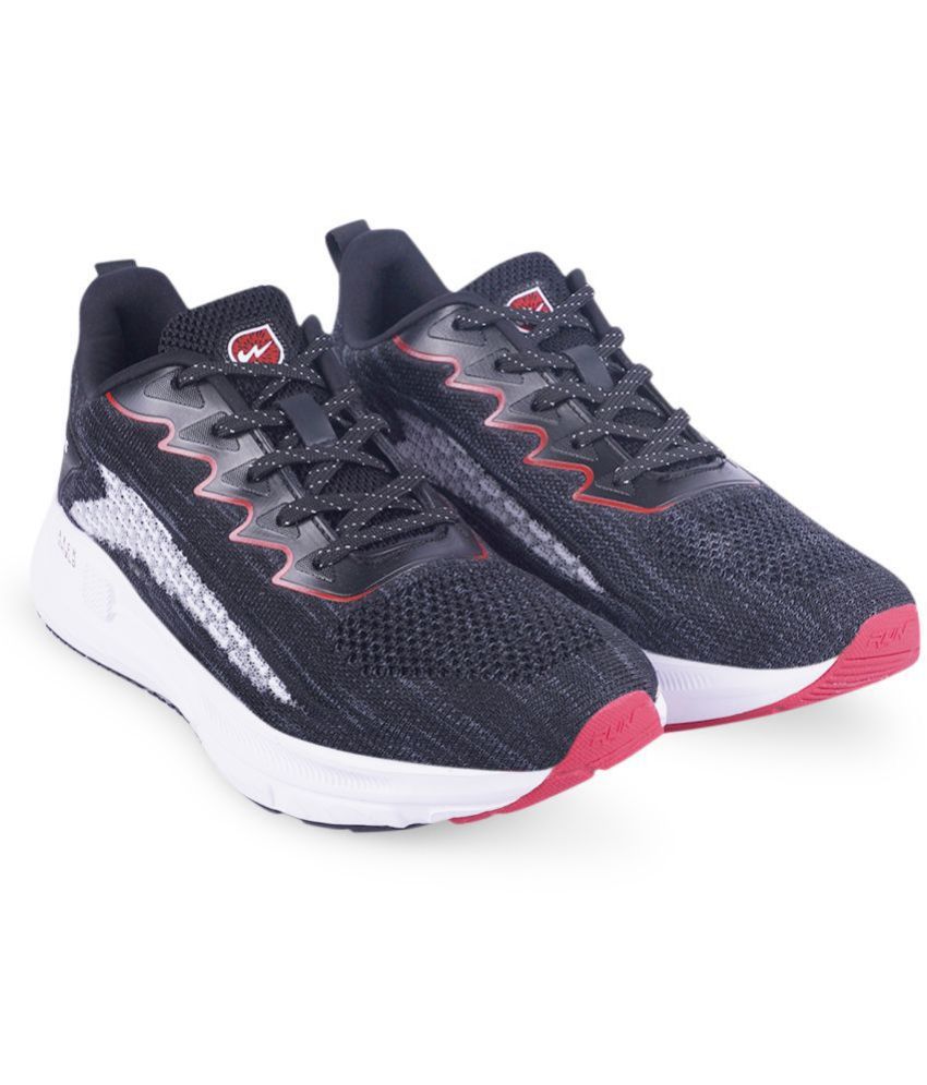     			Campus - CAMP ALFRED Black Men's Sports Running Shoes