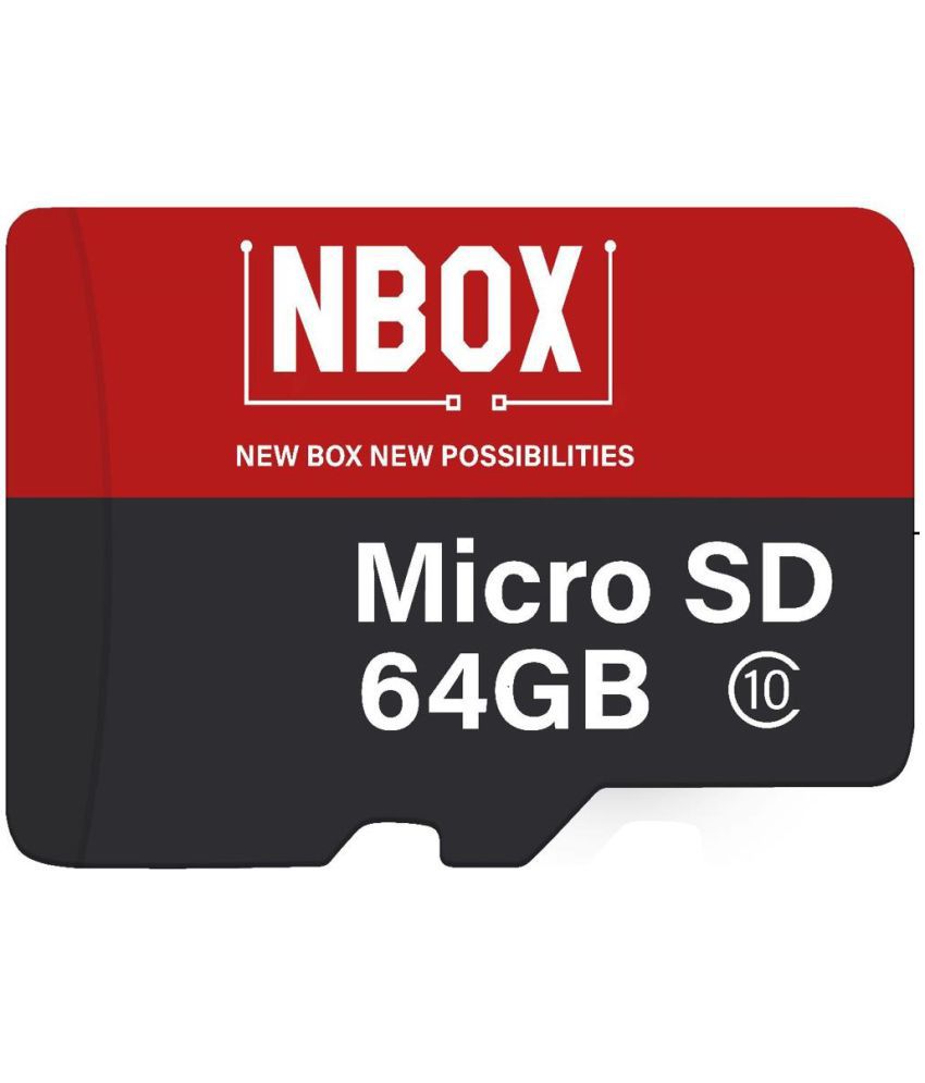     			NBOX - 64 GB Micro SD Card without SD Adapter 100MBPS