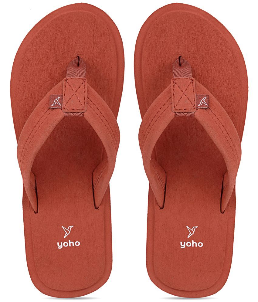     			Yoho - Brown Women's Thong Flip Flop