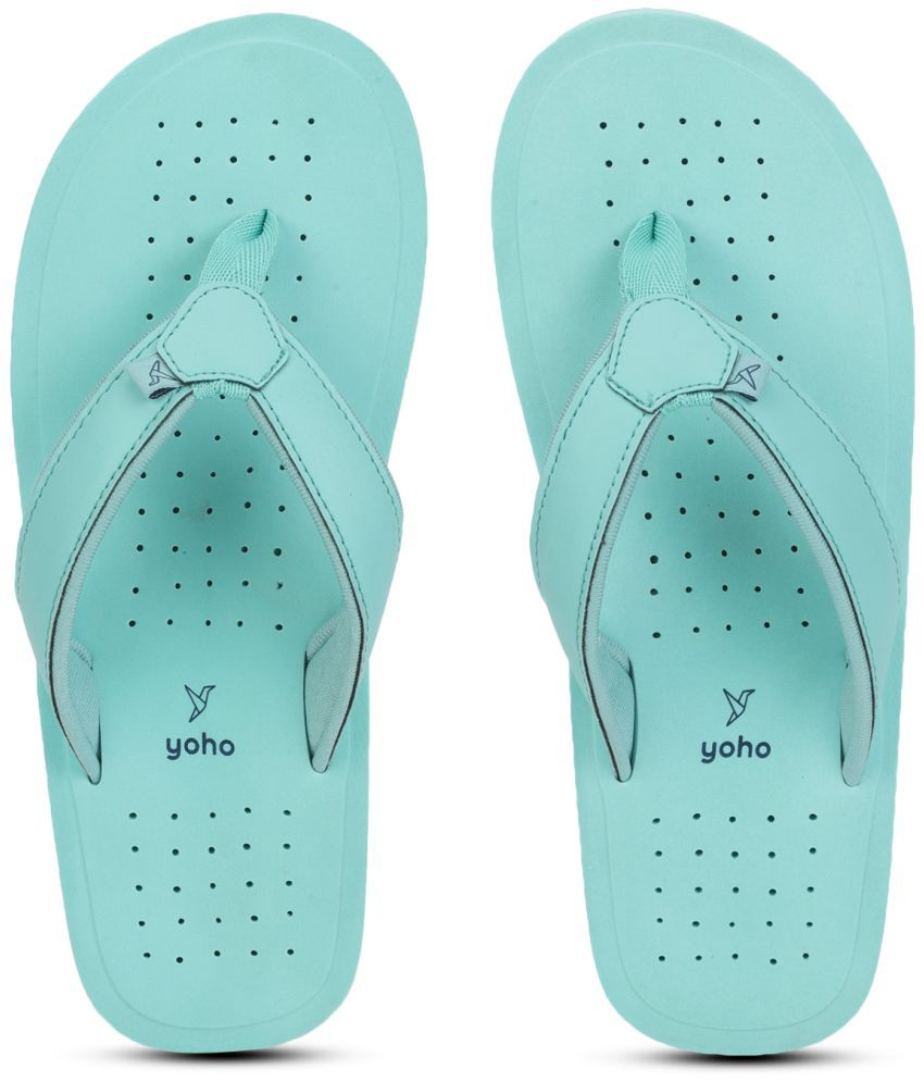     			Yoho - Green Women's Thong Flip Flop