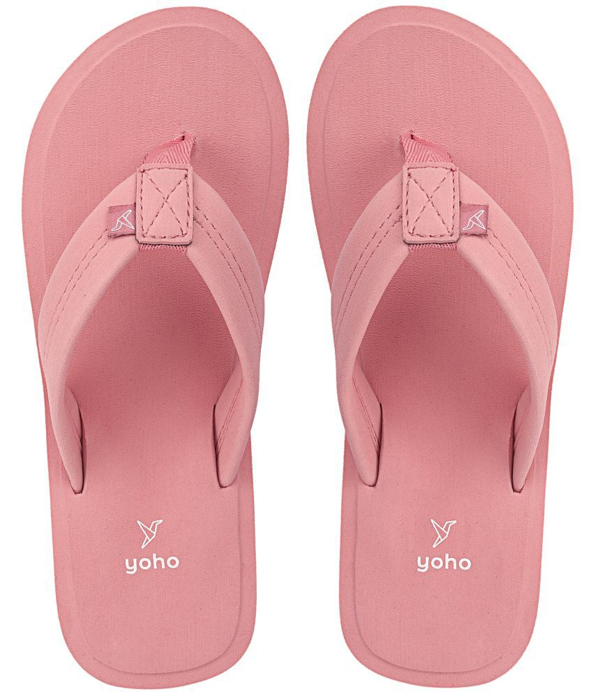     			Yoho - Pink Women's Thong Flip Flop