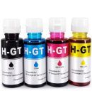 zokio GT51/52 515 Multicolor Pack of 4 Cartridge for Refill ink for GT51/GT52 - GT5810,GT5820, 310,315,319,410,415,419 Tank Wireless