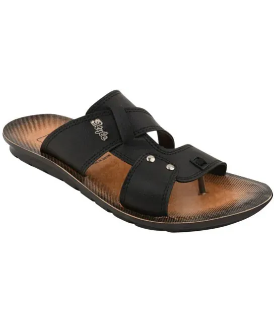 Sparx Brand Men's SS-101 Chappal/Sandal/Flip Flop (Navy/Blue) :: RAJASHOES