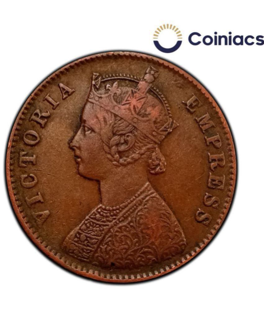     			Coiniacs - One Quarter Anna Victoria Empress 1 Numismatic Coins