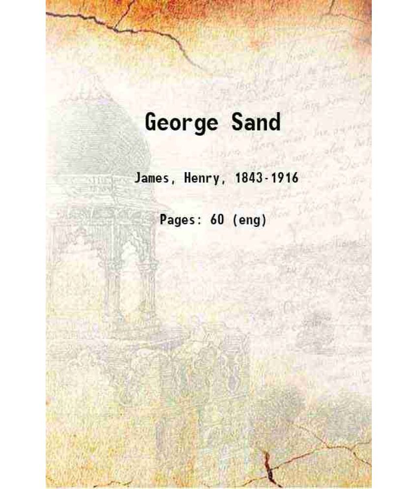     			George Sand 1914 [Hardcover]