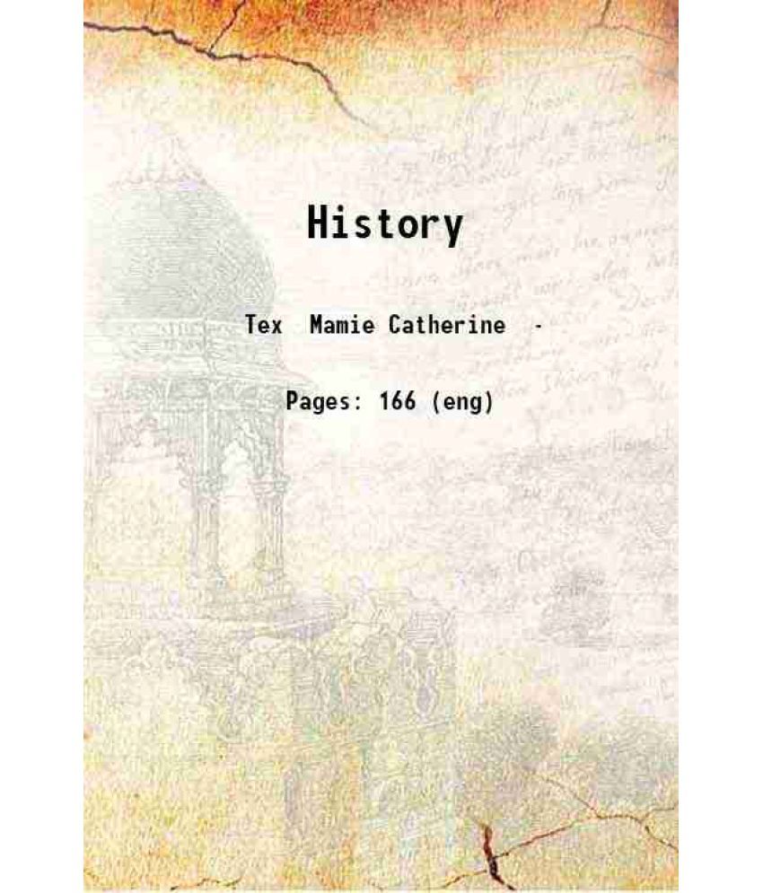     			History 1913 [Hardcover]