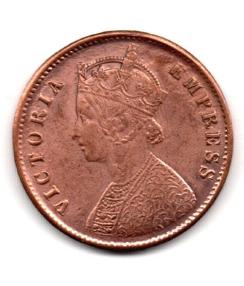     			Nisara Collectibles - Victoria07Sm 1882 One Quarter anna 1 Numismatic Coins