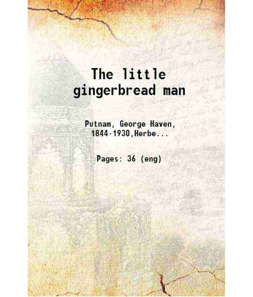     			The little gingerbread man 1910 [Hardcover]