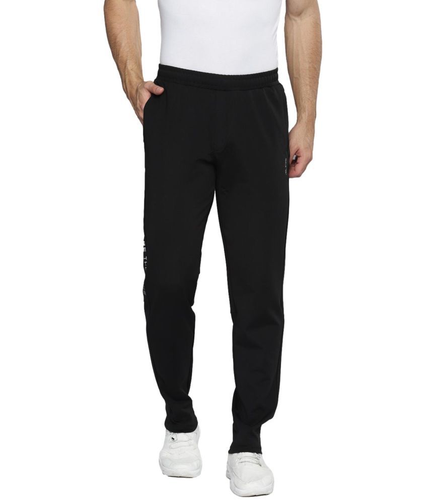     			Alcis - Black Polyester Men's Sports Trackpants ( Pack of 1 )