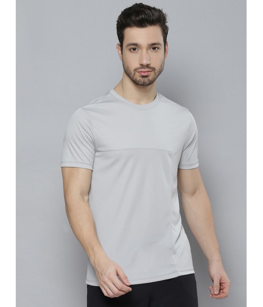     			Alcis - Grey Polyester Regular Fit Men's Sports T-Shirt ( Pack of 1 )