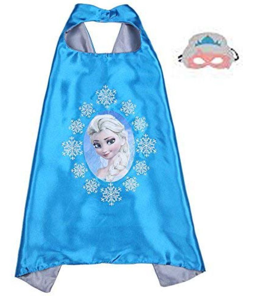     			Kaku Fancy Dresses Fairy Tale Elsa Character Robe/California Costume/Halloween Costume -Blue, Freesize, for Girls