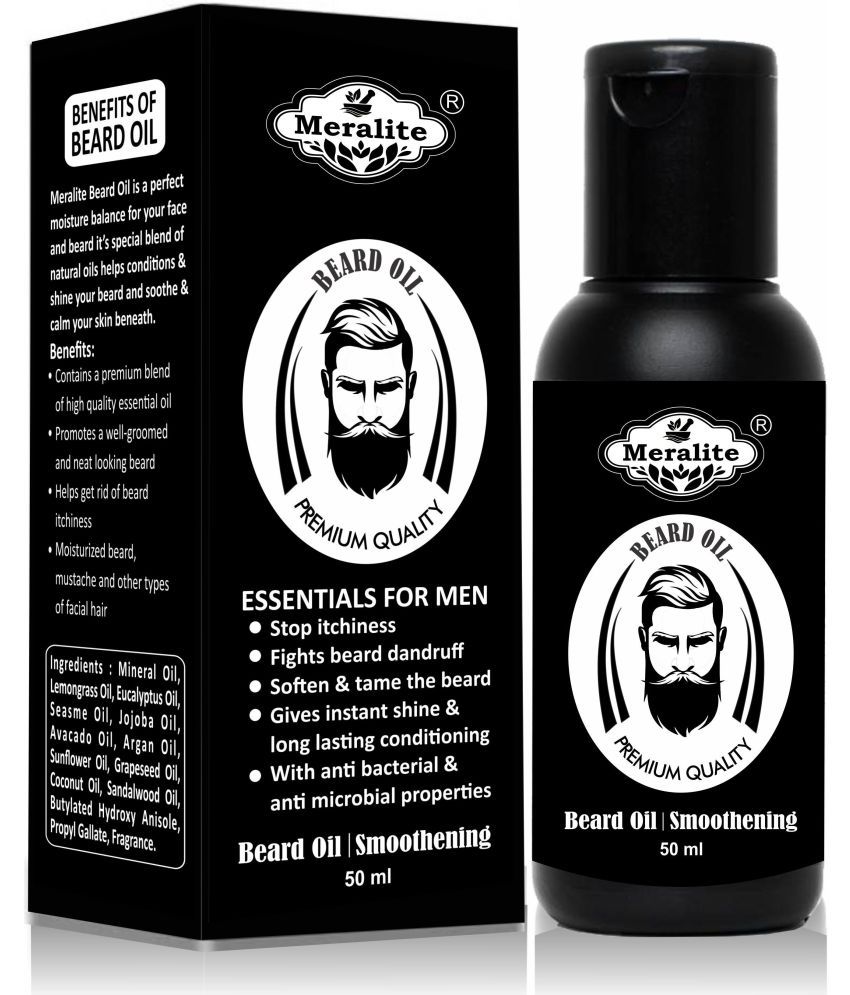     			MERALITE - 50mL Promotes Beard Growth Beard Oil ( Pack of 1 )