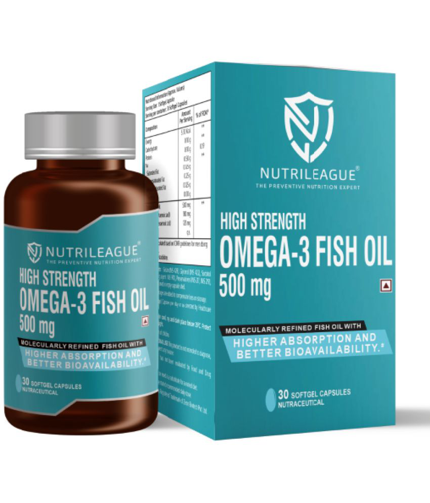Nutrileague - Omega-3 Fatty Acids Softgel ( Pack of 1 )