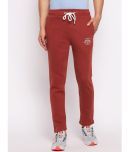 98 Degree North - Rust Fleece Men's Trackpants ( Pack of 1 )