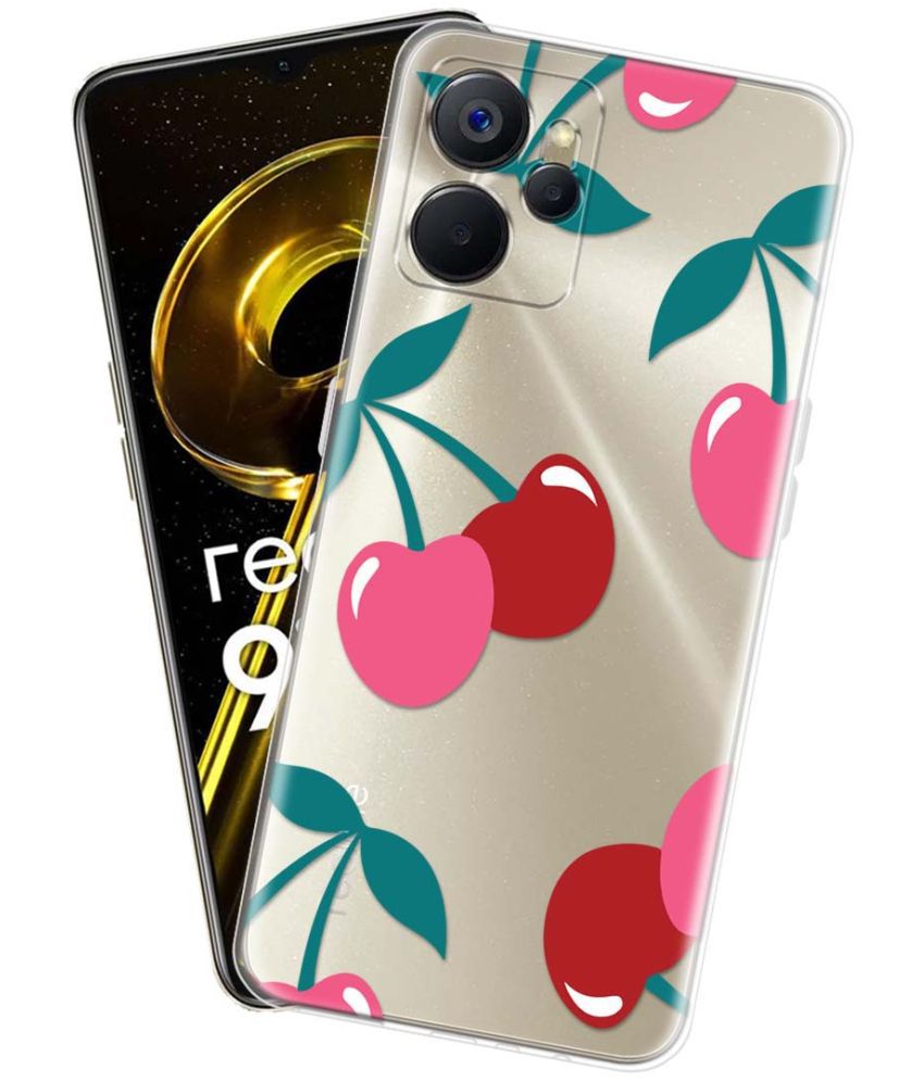     			NBOX - Multicolor Silicon Printed Back Cover Compatible For Realme 9i 5G ( Pack of 1 )