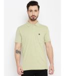 Duke - Green Cotton Blend Regular Fit Men's Polo T Shirt ( Pack of 1 )