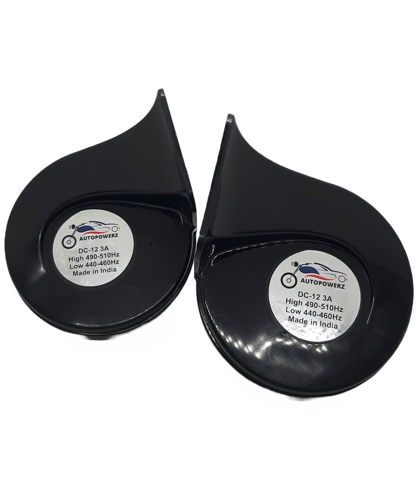     			AutoPowerz Horn For Cars & Two Wheelers - Set of 2 (High & Low Tone)
