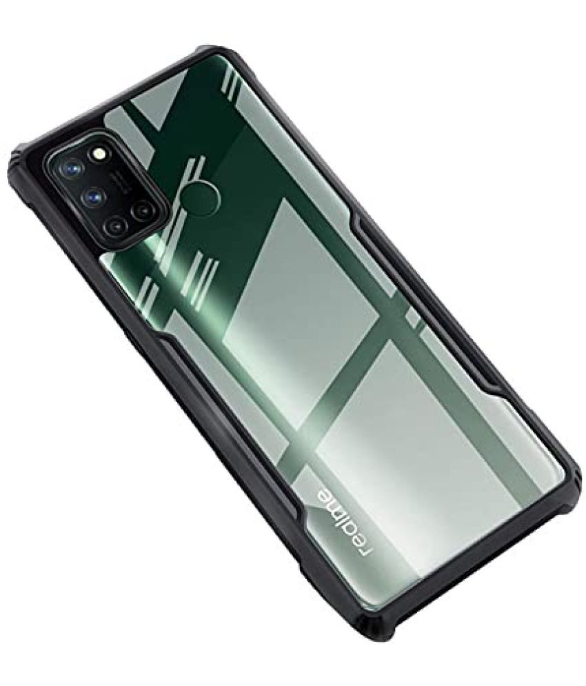     			KOVADO - Black Polycarbonate Shock Proof Case Compatible For Oppo A15 ( Pack of 1 )