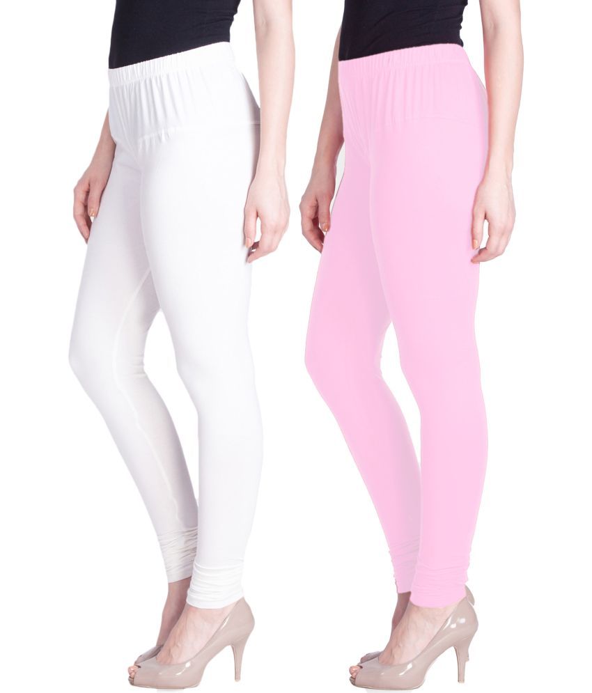     			LYRA - Multicolor Cotton Women's Leggings ( Pack of 2 )