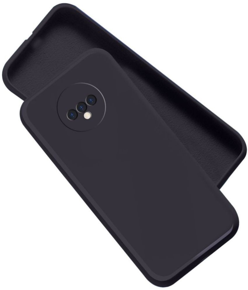     			Artistque - Black Silicon Silicon Soft cases Compatible For OnePlus 7T ( Pack of 1 )