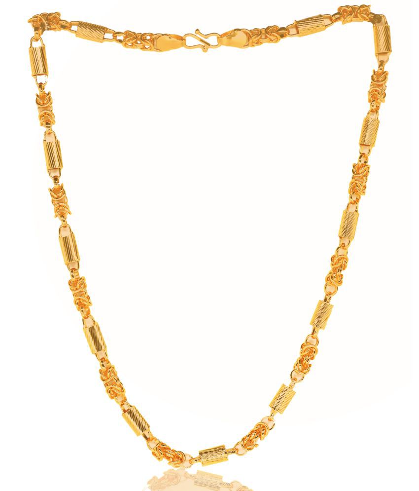     			KRIMO - Gold Plated Chain ( Pack of 1 )