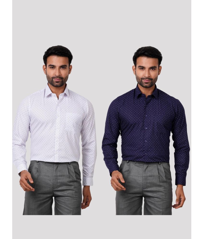     			Maharaja - Multi Polyester Slim Fit Men's Casual Shirt ( Pack of 2 )