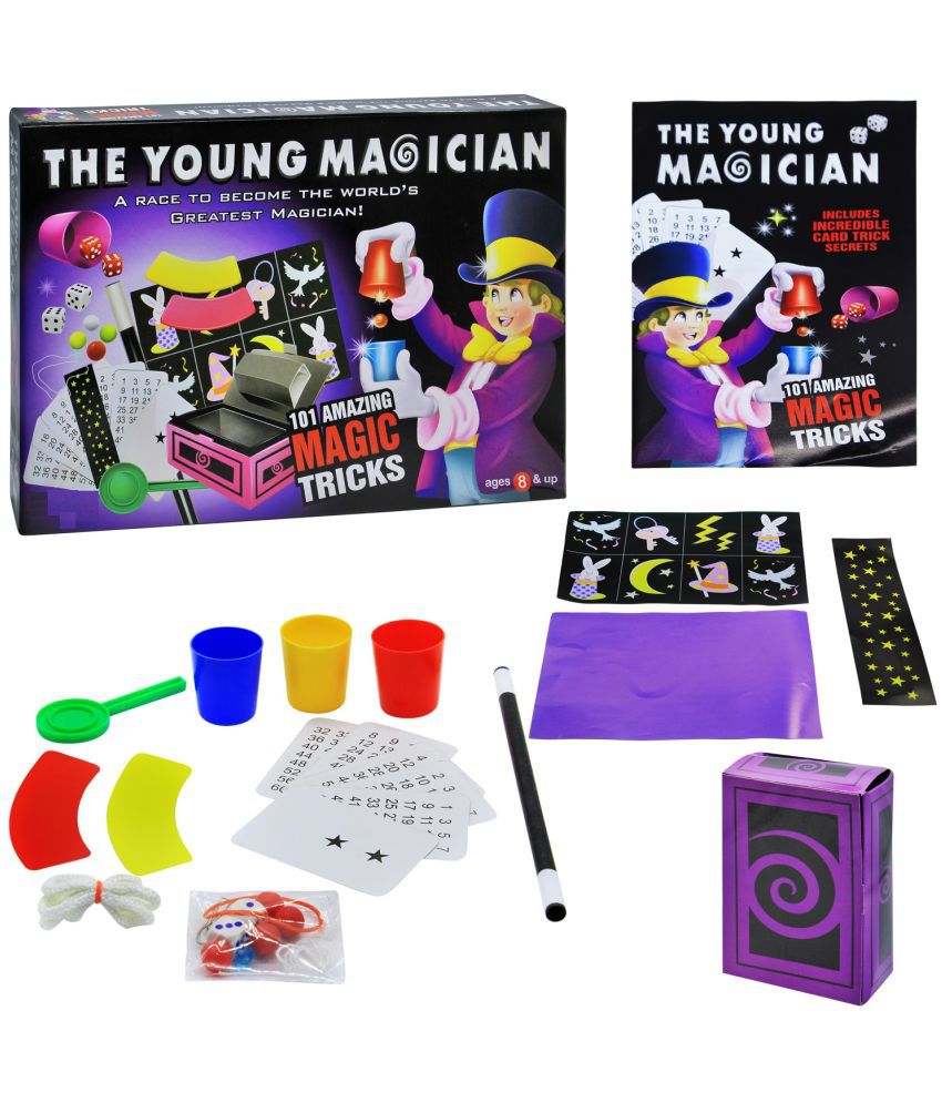     			Ekta The Young Magician 101 Amazing Magic Tricks, A Fascinating Kit for Kids