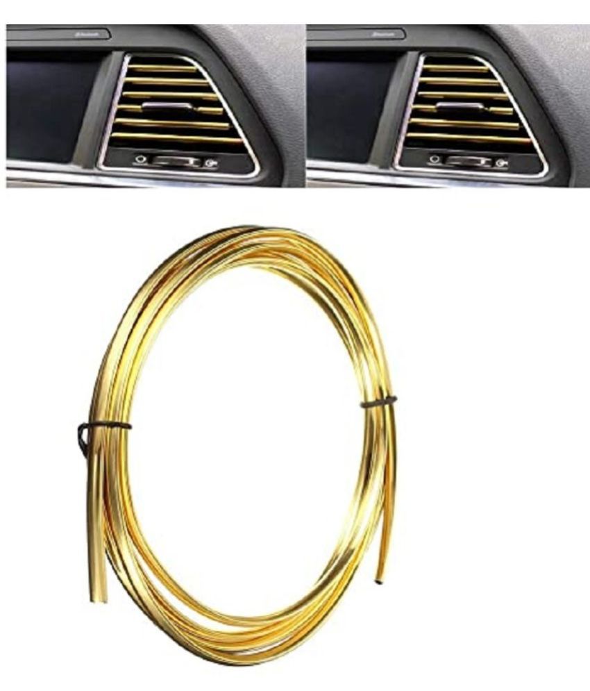PENYAN Door Strips Chrome Golden Single