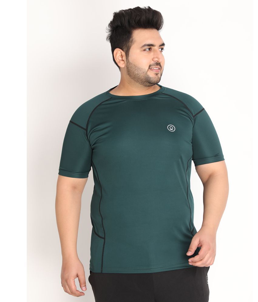     			Chkokko - Green Polyester Regular Fit Men's Sports T-Shirt ( Pack of 1 )
