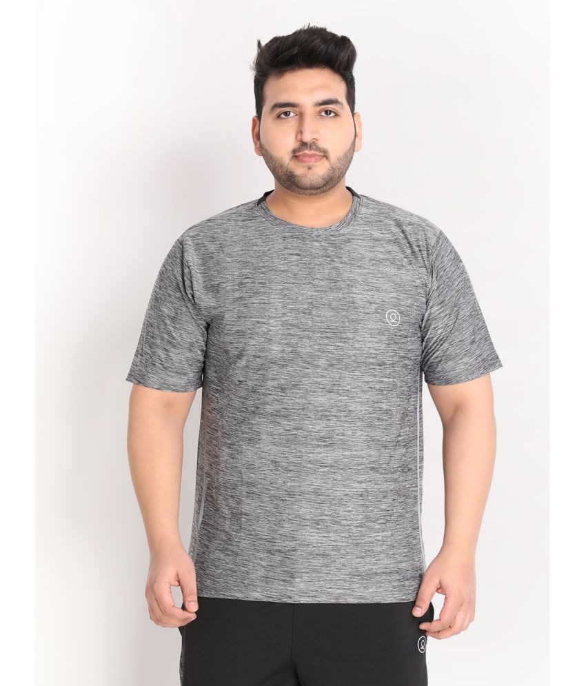     			Chkokko - Grey Polyester Regular Fit Men's Sports T-Shirt ( Pack of 1 )