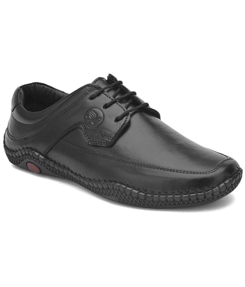     			Fashion Victim - Black Men's Derby Formal Shoes