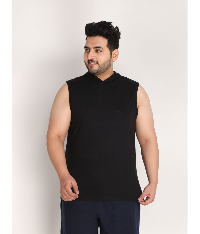     			Chkokko - Black Polyester Regular Fit Men's T-Shirt ( Pack of 1 )
