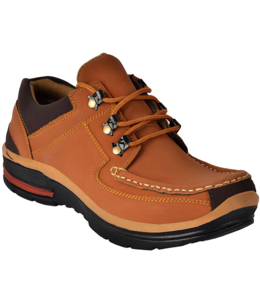     			1AAROW - Tan Men's Casual Boots