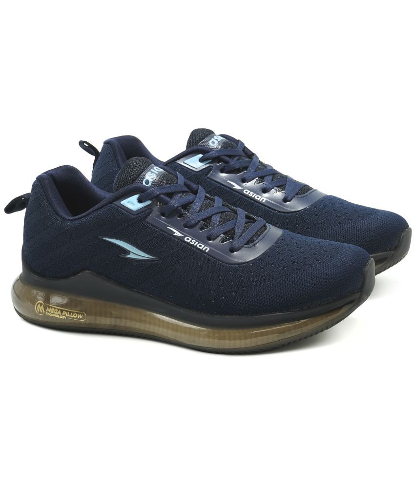     			ASIAN - MISSILE-01N Navy Men's Sports Running Shoes