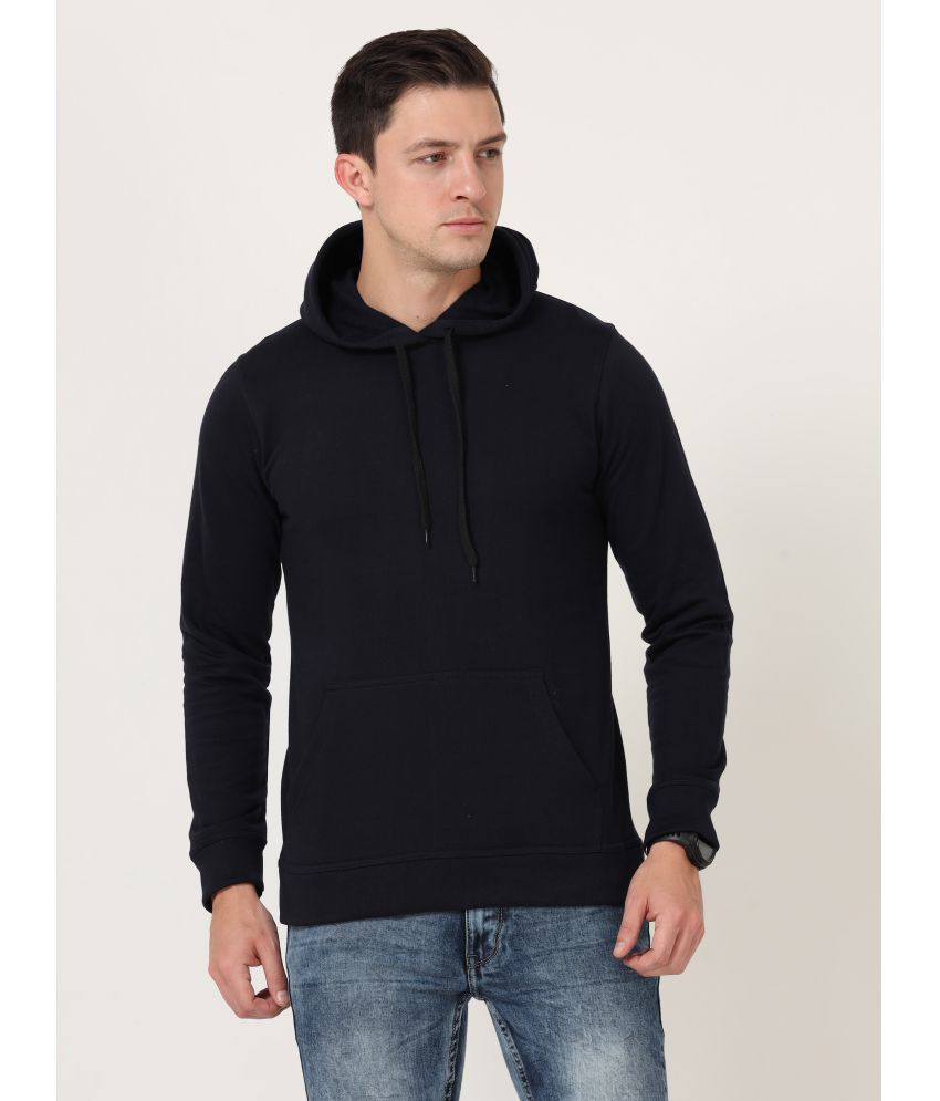     			FLEXIMAA - Navy Blue Cotton Regular Fit Men's Sweatshirt ( Pack of 1 )