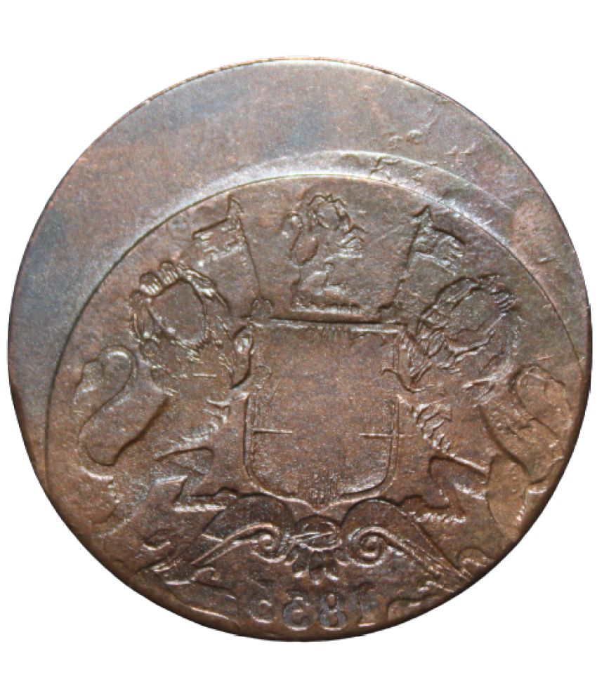     			PRIDE INDIA - (Error Coin) Half Anna (1835) Rare Coin 1 Numismatic Coins